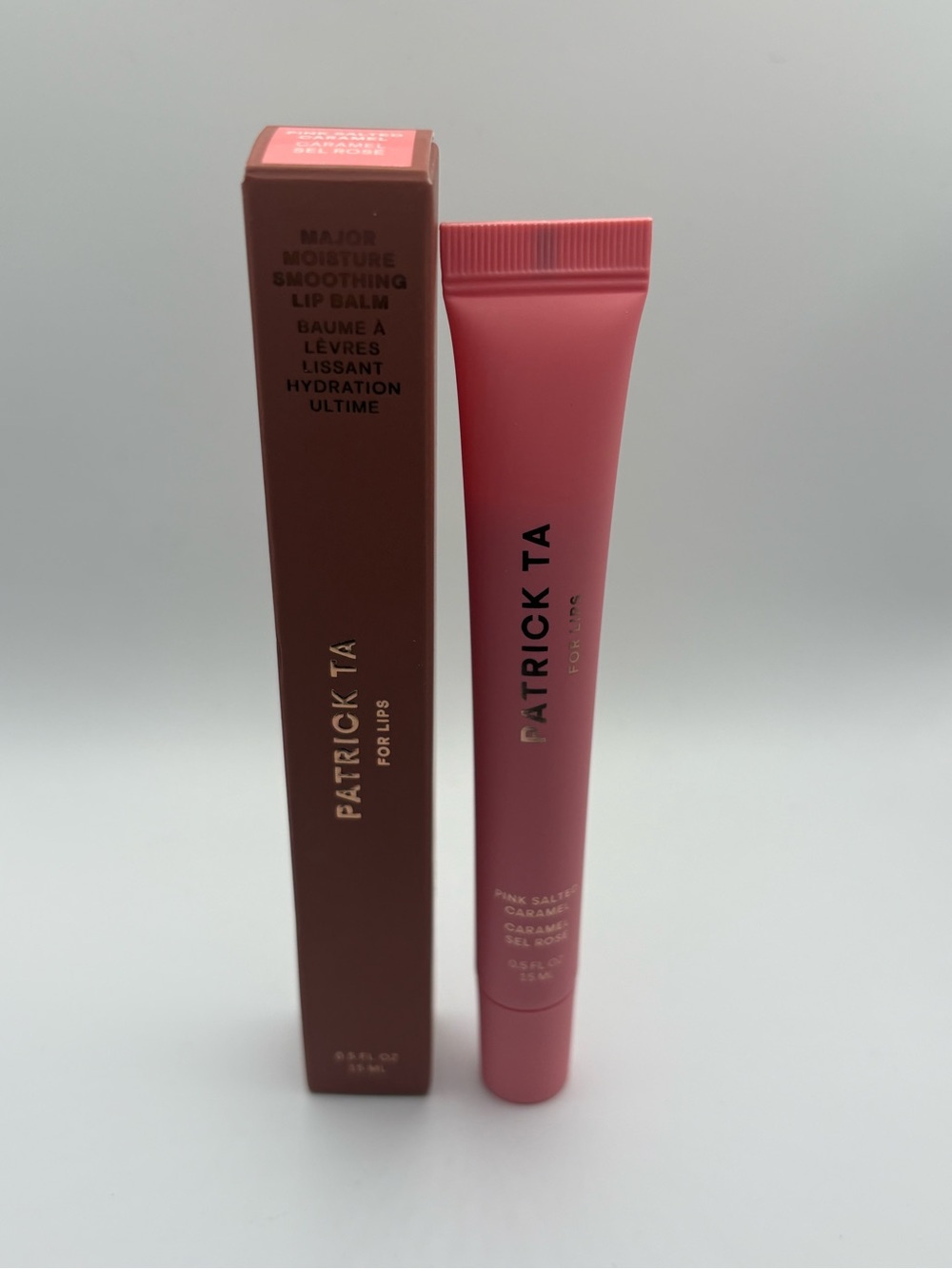 Patrick Ta Pink Salted Caramel Hydrating Lip Balm Brand New in Box!!